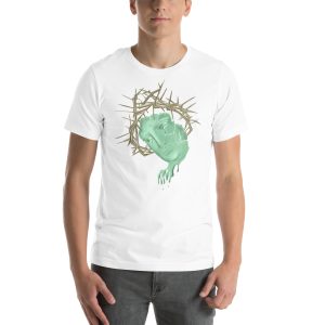 Melting Face Short-Sleeve Unisex T-Shirt