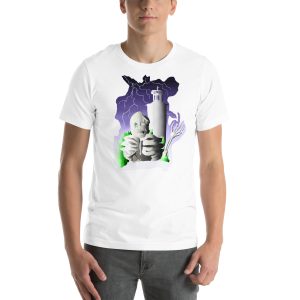 Skeleton Grave  waking up Short-Sleeve Unisex T-Shirt